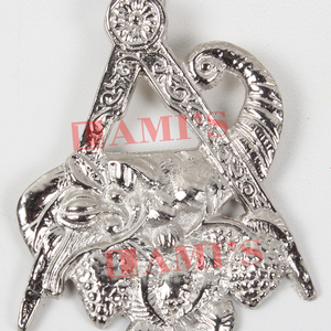 Custom Metal Lodge Officers <b>Collar</b> Jewel Stewards Silver Plated Masonic Regalia Medal Traditional Style Jewel - Product Image 6