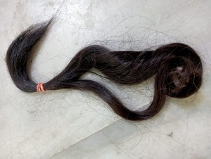 Cabello humano auténtico de un solo donante sin procesar con cutículas alineadas. - Product Image 1