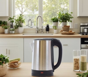 Cordless Electric <b>Kettle</b> Stainless Steel Food Grade 1350W Automatic Shut-off Boil-Dry Protection 2.0L/2.3L Outdoor Hotel - Product Image 2