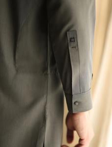 Costume Shalwar Kameez pour homme, modèle 2026, fabriqué en usine, design actuel, été, décontracté, en coton, manches longues, motif uni, respirant, pour tous les jours - Product Image 3