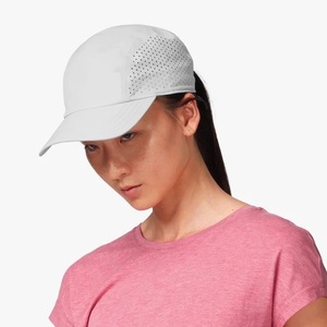 Factory Wholesale Plain 5 Panel Hat Breathable Waterproof Mesh Fabric Quick Dry Polyester Sports <b>Hiking</b> Camp Custom Unisex <b>Cap</b> - Product Image 5