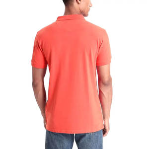 Polo de golf respirant 100 % polyester pour homme, coupe décontractée standard avec patte de boutonnage à 2 boutons, blanc, performance, taille XL, avec logo - Product Image 5