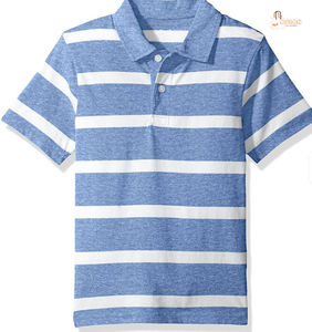 Camisetas Polo Personalizadas al por Mayor para Niños, Diseño Impreso, Tejido de Poliéster/Algodón, Manga Corta, OEM, Tienda en Línea - Product Image 1