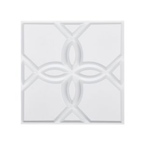 Set di 33 Pannelli Murali in PVC 3D con Motivi Floreali Minimalisti, Copertura 11,81 x 11,81 Piedi Quadrati, Piastrelle Decorative per Interni, 32 Piedi Quadrati - Product Image 1