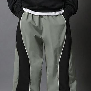 Pantalon cargo baggy tendance pour homme, streetwear surdimensionné, impression, broderie, logo, fabricant OEM - Product Image 6