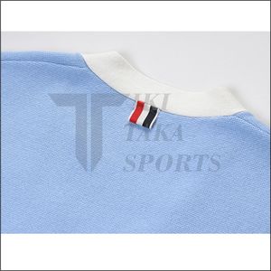 Cárdigan de Punto para Mujer, Superventas de Verano, Acrílico Sólido, Casual, Cuello en V, Manga Larga, Transpirable, con Bolsillos, Botones Simples, 300g - Product Image 4