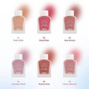 03 Rose Brown Moist Ampoule Blusher 10ml Humidité Sensation d'apesanteur Longue durée Vente en gros Uniquement Fabriqué en Corée - Product Image 4