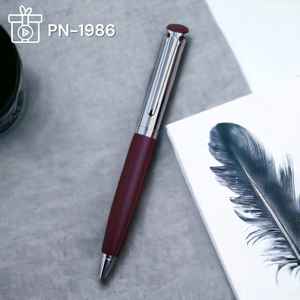 Regalos Empresariales, Bolígrafo con Grabado de Logotipo Personalizado, Diseño de Rayas de Primera Clase, Bolígrafo Clásico de Metal Ecológico para la Firma de Hombres - Product Image 2