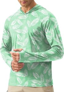 Camisa de Pesca Sublimada para Hombre MAW, Manga Larga, Secado Rápido, UPF 50, Estampado, Ropa para Actividades al Aire Libre - Product Image 1