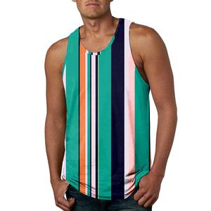 Camiseta sin Mangas con Cuello Redondo y Estampado de Serigrafía Exclusiva para Hombre, 100% Algodón, Tejido de Punto Transpirable y Ecológico de 160g, Estilo Casual - Product Image 3