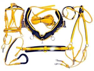 Horse PVC <b>Harness</b> Set Quick Hitch Safe Racing and Riding <b>Leather</b> Made Smart Horse <b>Harness</b> Set for Ultimate Comfortable - Product Image 4