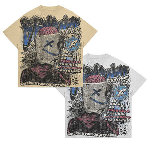 Camiseta de Alta Calidad Personalizada para Hombre, Estilo Vintage, Holgada, con Estampado Digital, Ecológica, de Secado Rápido, Antiarrugas, Casual y Formal - Product Image 4