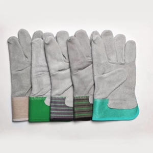 Gants de sécurité pour ouvriers du bâtiment, en cuir de vachette souple, pour la protection des mains lors du soudage - Product Image 4