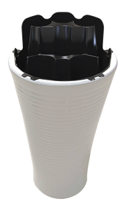 Plateau d'orchidées à assemblage rapide F262 | Capacité de 5 orchidées | Pour les fleuristes au détail, les mariages, les hôtels et les expositions - Product Image 3