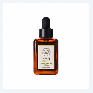 Produits de soin coréens K-Beauty Mokeulri Huile de graines de chanvre bio en gouttes 30ml Fabriqué en Corée Sérum de soin unisexe - Product Image 1
