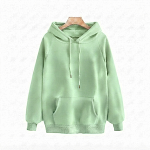 Sudadera con Capucha Personalizada al por Mayor, Bordada, Tejida, Verde Menta, Transpirable, de Secado Rápido, de Algodón, Informal, OEM, de Moda de Invierno para Hombre - Product Image 1