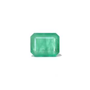 Natural Zambian Emerald 12.5 Carat Certified Loose Gemstone Trillion Cut Wholesale - Product Image 1