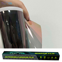 Film de protection solaire pour vitres, film auto-adhésif de haute qualité, film pour vitres de voiture caméléon