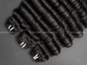 Extensiones de Cabello Virgen Vietnamita 100% Remy sin Procesar, Súper Doble Trama, Mechones Dobles Cosidos a Máquina, Venta al por Mayor desde Vietnam - Product Image 2