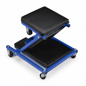 Siège d'atelier pliant OEM ODM avec roulettes, tabouret de garage pivotant à 4 roulettes, garantie 12 mois, pour atelier de réparation automobile GAPGAR033 - Product Image 1