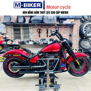 Soporte para motocicleta MBIKER, gato elevador hidráulico, garantía de 1 año para Davidson MB184, acero con recubrimiento en polvo, diseño clásico de Vietnam - Product Image 6