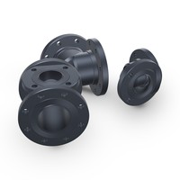 Raccords de tuyauterie mécaniques en fonte ductile AWWA C153, coude en T pour système d'alimentation en eau