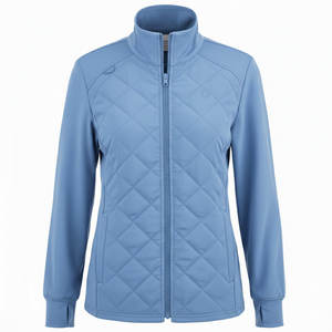 Chaqueta Quilted Premium OEM Personalizada al por Mayor para Mujer, Uniforme Médico Cálido y Transpirable, Chaqueta de Enfermera - Product Image 2