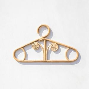 Juego de perchas para secar ropa, suministro a granel, perchas de ratán natural para ropa de bebé y niño pequeño - Product Image 5