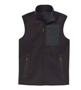 Gilet décontracté pour homme en polyester/coton, logo personnalisé, haute qualité, respirant, service OEM, gilet et gilets personnalisés pour homme - Product Image 1