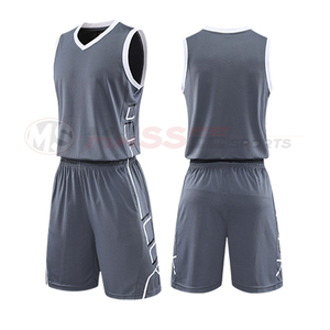 เสื้อบาสเก็ตบอลคอวีแบบใหม่มาแรง ลดราคาพิเศษ สกรีนโลโก้ด้านหลังได้ตามต้องการ ระบายอากาศได้ดี ผลิตจากผ้าโพลีเอสเตอร์ 100% ป้องกันแบคทีเรีย แบบไม่มีแขน - Product Image 2