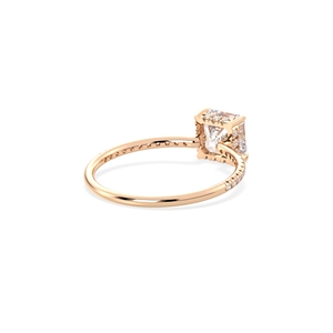แหวนเพชรเดี่ยวทรง Asscher น้ำหนัก 1.32 กะรัต คุณภาพพรีเมียม REYES ทองคำแท้ 14K ได้รับการรับรองจาก IGI เพชร HPHT CVD ผลิตในห้องปฏิบัติการ สำหรับผู้หญิง - Product Image 6