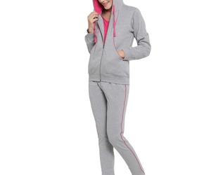 Ensemble de survêtement à capuche pour homme, très vendu, en coton 100% premium, vêtements de sport d'hiver, tenue décontractée de fitness, couleur unie, nouveau style - Product Image 4