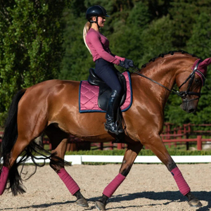 Bottes de protection respirantes en néoprène personnalisables de couleur unie pour chevaux, avec bandage élastique robuste pour l'entraînement, l'exercice et la prévention des blessures - Product Image 5