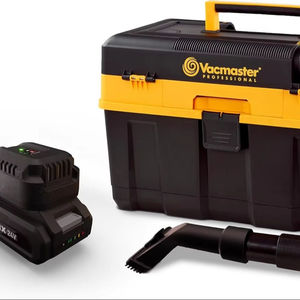 ข้อเสนอใหม่ เครื่องดูดฝุ่นแบบไร้สายสำหรับงานช่าง ขนาด 4 แกลลอน 24V MAX สำหรับดูดฝุ่นแห้งและเปียก พร้อมแบตเตอรี่ 4.0Ah - Product Image 1