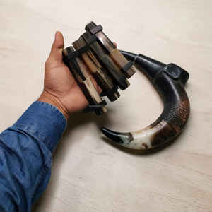 Cornes de bœuf blondes de luxe, design carré moderne, au meilleur prix - Product Image 4