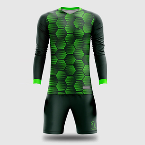 Tenue de gardien de but de qualité supérieure, personnalisable et imprimée, ensemble complet de sublimation pour homme et femme - Product Image 2