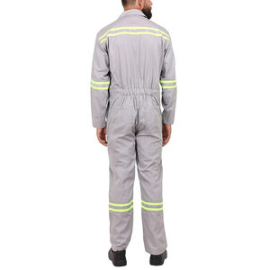 Overol de Trabajo de Alta Calidad, Transpirable y Duradero, de Poliéster y Algodón, Uniforme de Seguridad, Ropa de Protección Personal para la Construcción, Reflectante - Product Image 2