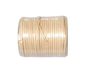 Cordões de couro lisos 3mm 4mm 5mm largura-100% cabo de couro genuíno dos fornecedores por atacado