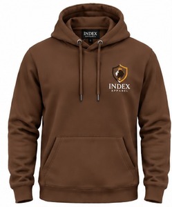 Sudadera con capucha personalizada con cremallera, de forro polar grueso, estilo streetwear oversize, fabricante de chaquetas, corte regular, bolsillo de forro polar - Product Image 1