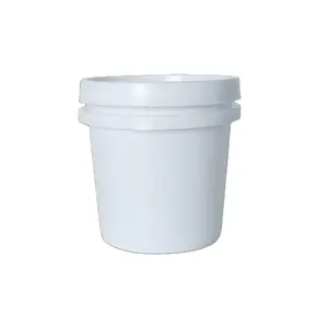 PP Plastic - Plastic Bucket empty Material Plastic Type Paint Bucket 1Lit cone