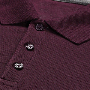 เสื้อโปโลผู้ชาย ผ้าโพลีเอสเตอร์ ระบายอากาศดี ดูแลง่าย สไตล์ลำลอง แฟชั่น รับผลิตตามแบบ OEM แบรนด์ส่วนตัว โรงงานผู้ผลิต ผ้าฝ้าย 210 GSM - Product Image 6