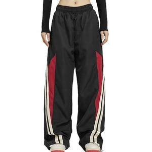 Pantalones Deportivos Holgados de Cintura Alta para Mujer, Ropa de Invierno, Diseño Color Block, Logotipo Personalizado OEM, Estilo Urbano Informal - Product Image 6