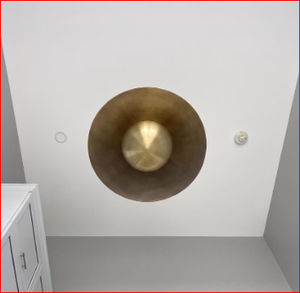 Raw Brass Large Ceiling <b>Light</b> Fixture for Kitchen Island <b>Dining</b> Room, Modern Farmhouse Lighting - Product Image 3