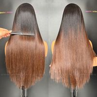 Extensions de cheveux humains 100% vietnamiens de haute qualité, lisses et longues, diverses couleurs naturelles, meilleur prix abordable