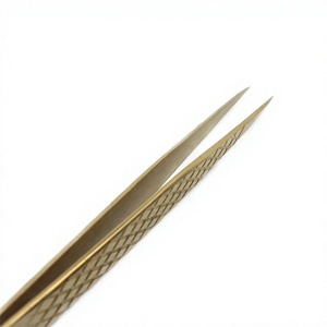 Pince à épiler TEEJAY de précision spéciale en acier inoxydable, à pointe inclinée, outils de maquillage, pince à sourcils sur mesure - Product Image 5