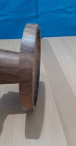 Soporte de pastel de madera de acacia ecológico con logotipo personalizado, diseño cuadrado rústico Vintage único para restaurante y fiestas de boda - Product Image 5