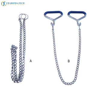 Veterinary OB <b>Chain</b> Handle Stainless Steel Calf Pulling <b>Chains</b> Heavy Duty Calf Delivery Tool obstetrical veterinary instrument - Product Image 4