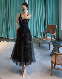 Robe de bal longue en dentelle couleur personnalisée, imprimé floral, en tulle, élégante robe de soirée pour femme - Product Image 3