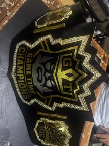 Cinturón de Campeonato Personalizable, Ligero, de Alta Calidad, Duradero y Ecológico, de Cuero Genuino, para MMA, Boxeo, UFC, para Todas las Temporadas - Product Image 2