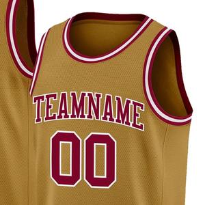 Maillots de basketball vintage brodés de haute qualité pour hommes, toutes équipes, collection 2026 – Vente en gros de t-shirts de sport - Product Image 2
